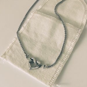 James Avery Heart Knot Necklace